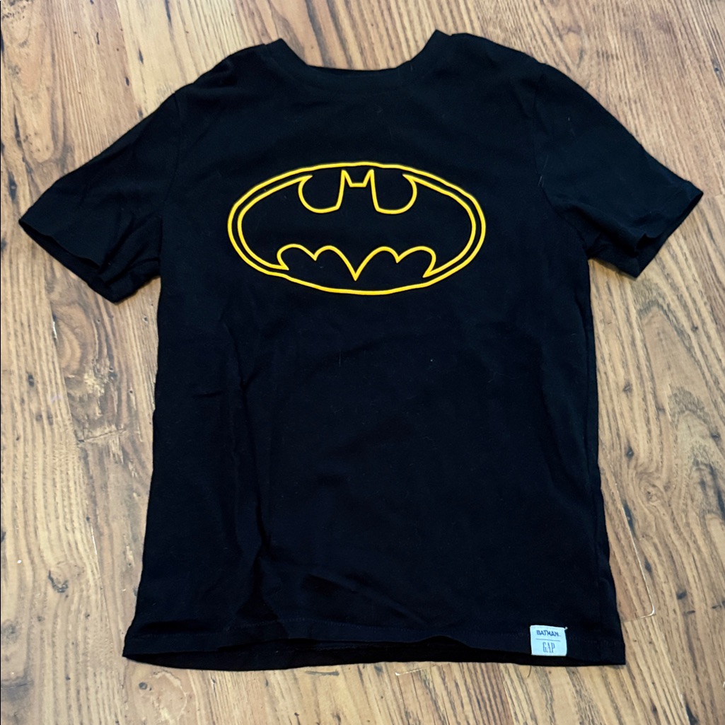 Gap Black And Yellow Batman Kids T-Shirt